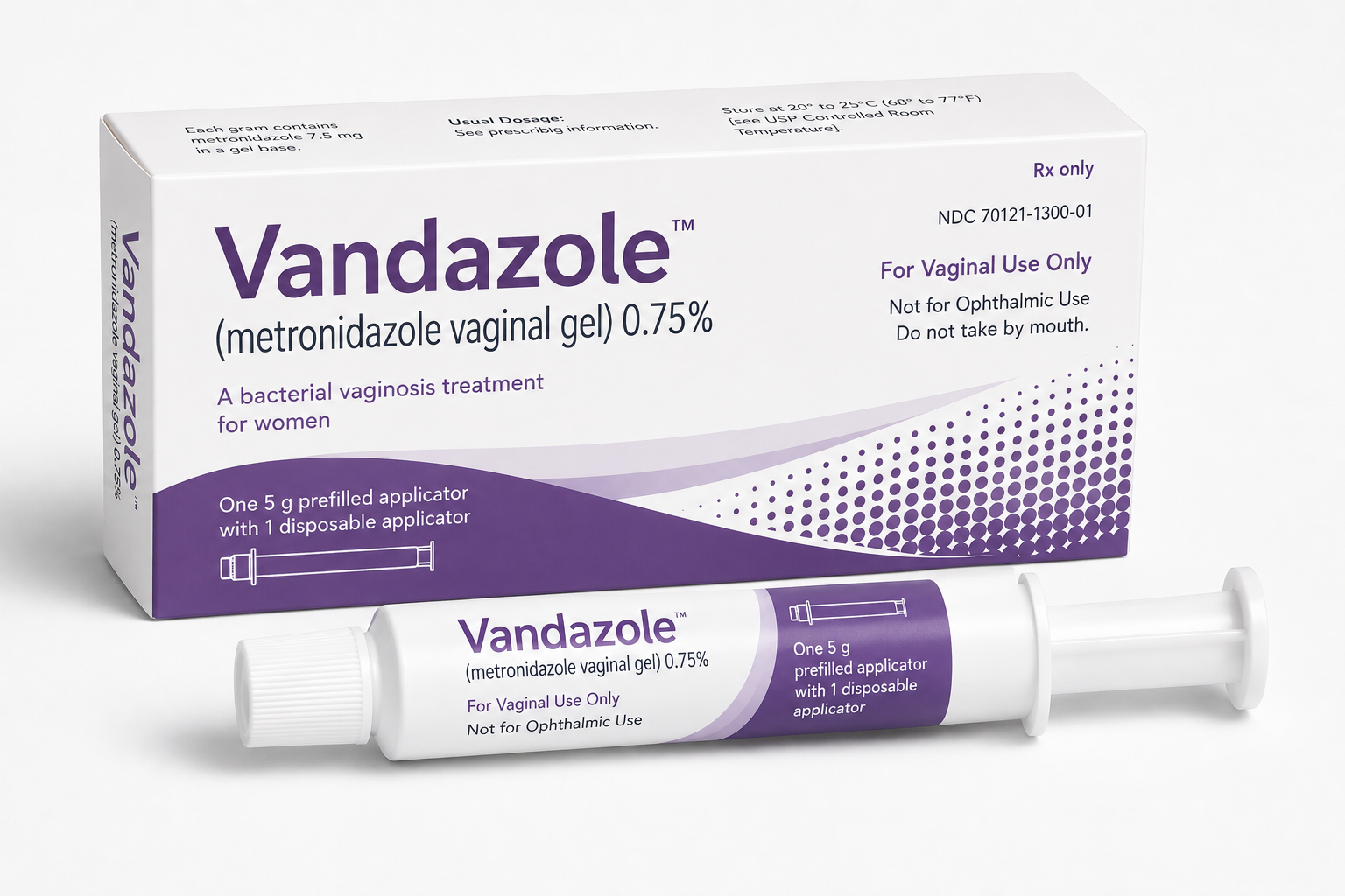 Vandazole (metronidazole vaginal gel)